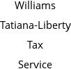 Williams Tatiana-Liberty Tax Service