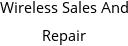 Wireless Sales And Repair