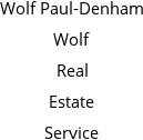 Wolf Paul-Denham Wolf Real Estate Service