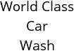 World Class Car Wash