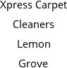 Xpress Carpet Cleaners Lemon Grove