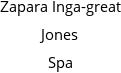 Zapara Inga-great Jones Spa